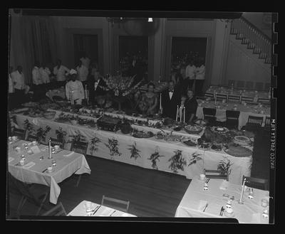 Lexington Country Club Smorgasbord dinner Mr. Erengarth