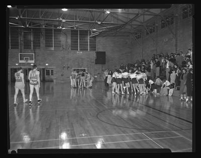 Co-ed basketball game