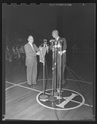 Kentucky vs. Tennessee and Presentation to Rupp