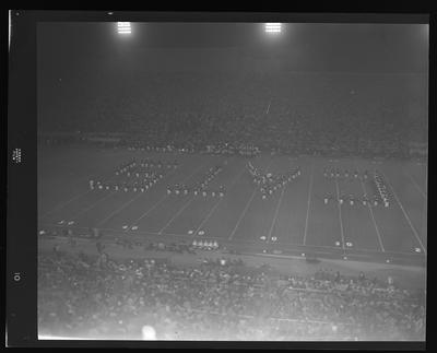 UK band formation at the Kentucky vs. Mississippi State game