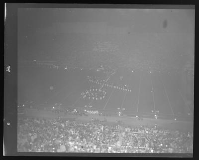 UK band formation at the Kentucky vs. Mississippi State game