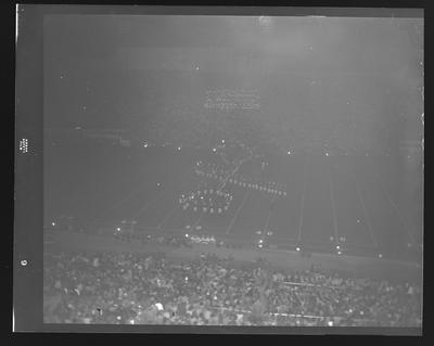 UK band formation at the Kentucky vs. Mississippi State game