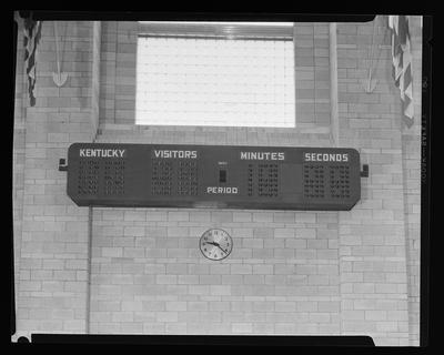 Memorial Coliseum Scoreboard