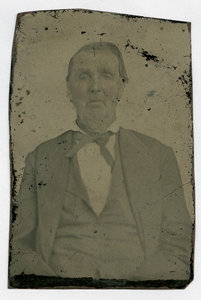 Hand-colored portrait of an unidentified man