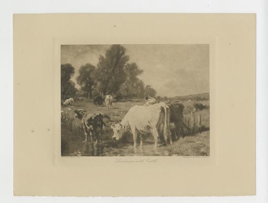 Corcoran Gallery of Art photogravure prints of work in the collection