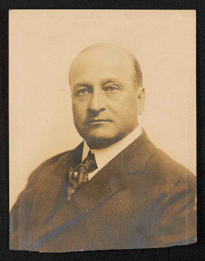 Male, unidentified, formal portrait