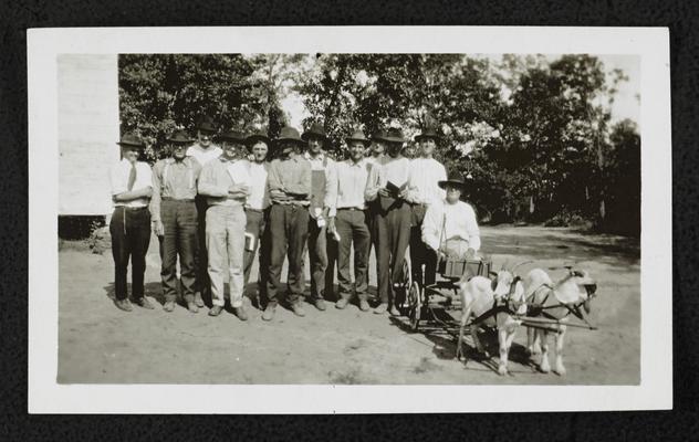 Alabama students. Back of the photograph reads: Kinsaul School, Geneva County, 1920