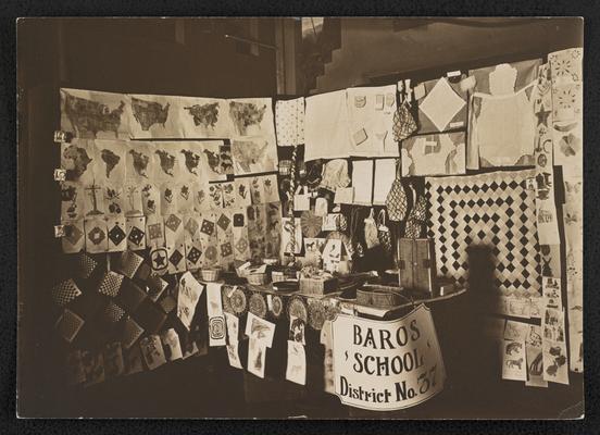 Display from the Baros School, District No. 37, location unknown