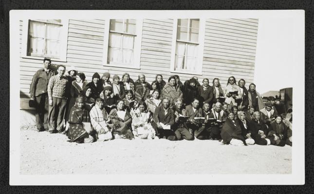 An illiteracy class of Native Americans on the Blackfeet Reservation