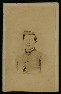 Unidentified man in military dress