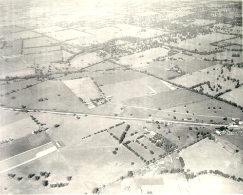 Aerial photographs; Aerial view of farmland