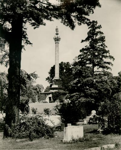 Henry Clay Memorial; The Henry Clay Memorial, located in Lexington Cemetery