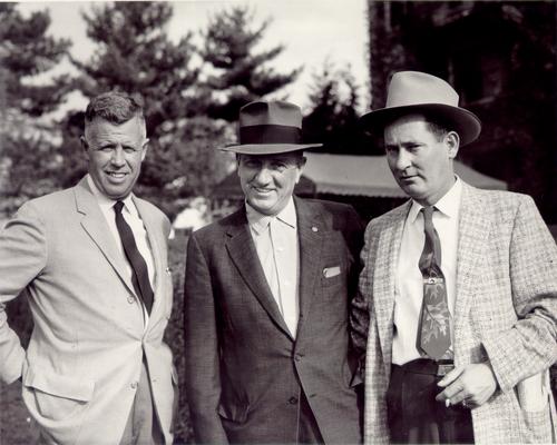 Horse Industry; Unidentified; Three men in suits