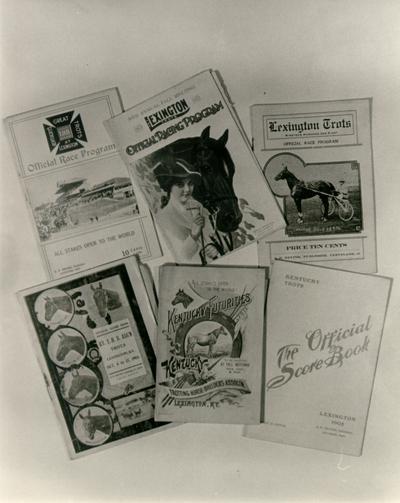 Horses; Harness Racing; Lexington Trots; Six Kentucky Trots racing programs