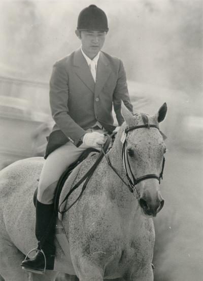 Horses; Show Horses and Jumpers; Unidentified horse and rider