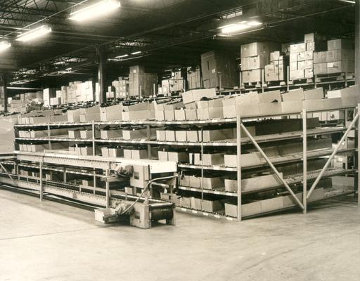 Irvin Industries; A warehouse full of boxes ready to be shipped