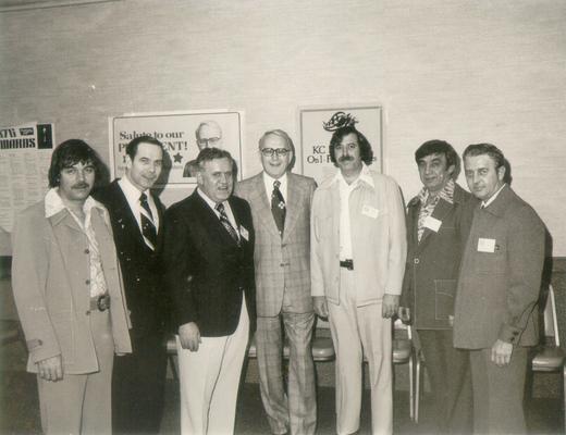 Kentucky Central Life Insurance Company; Seven employees pose for a picture