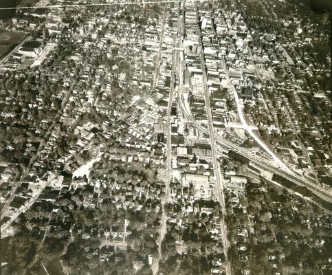 Lexington; Aerial Views; Contact Sheets; Urban Lexington