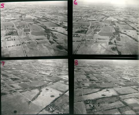 Lexington; Aerial Views; Contact Sheets; Rural Lexington views