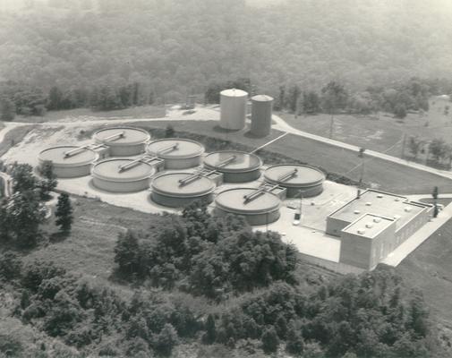 Lexington Water Company; Aerial view of the Kentucky American Water Treatment Plant #6