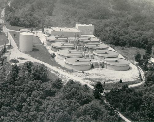Lexington Water Company; Aerial view of the Kentucky American Water Treatment Plant #7