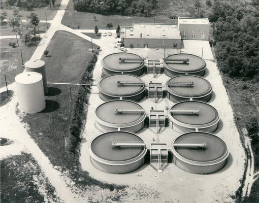 Lexington Water Company; Aerial view of the Kentucky American Water Treatment Plant #10
