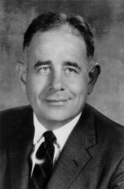 Oswald, John W.; Portrait of John W. Oswald, President of the University of Kentucky, 1963-68