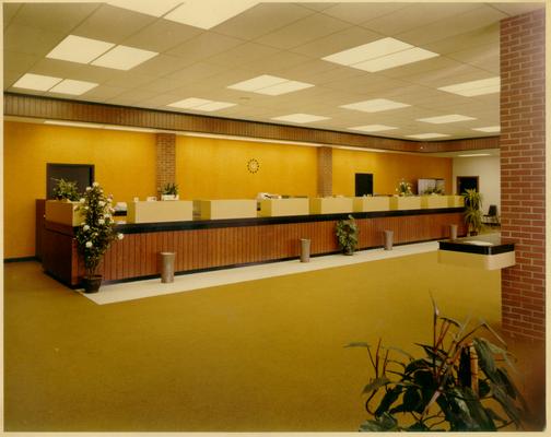 Paintsville; Citizen's National Bank; Interior of bank, without desks