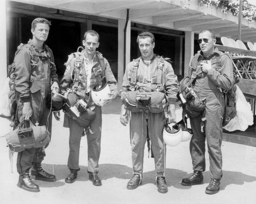 Planes and Flight Crews; Four military pilots