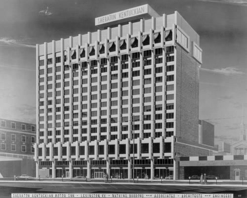 Sheraton Kentucky; Artist's Conception; Close-up of #3050