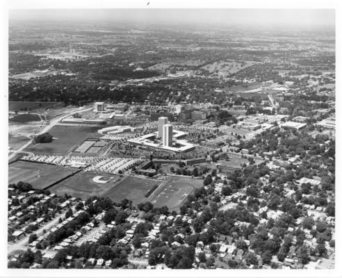 University of Kentucky; University of Kentucky aerial view #4