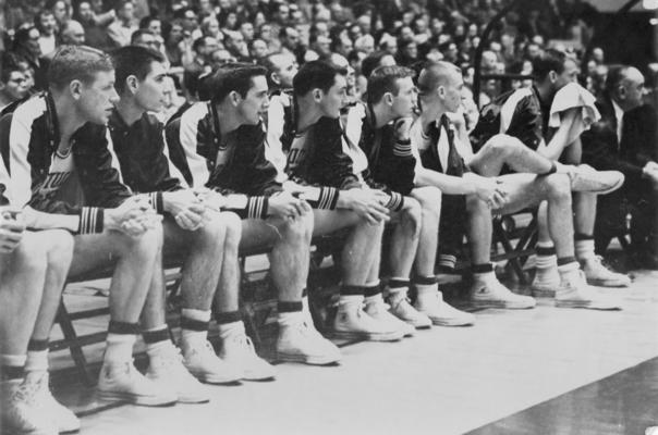 University of Kentucky; Basketball; Subs sitting on the bench during a Kentucky basketball game