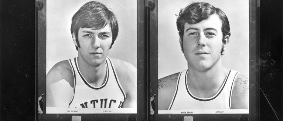 University of Kentucky; Basketball; Individual Players; Jim Andrews and Kevin Grevey (basketball players)