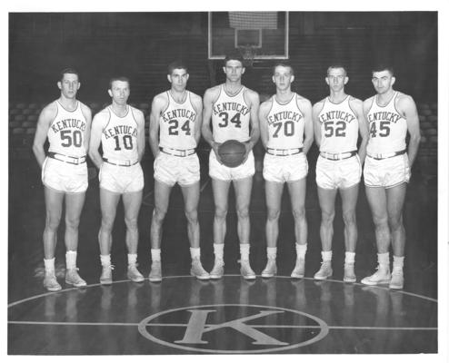 University of Kentucky; Basketball; Team Photos; Kentucky basketball team photo #4