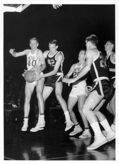 University of Kentucky; Basketball; UK vs. [Unknown]; The ball is stolen from Kentucky #40