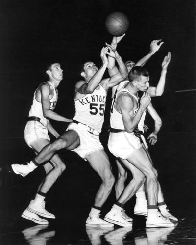 University of Kentucky; Basketball; UK vs. [Unknown]; A collision in heavy traffic