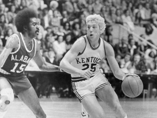 University of Kentucky; Basketball; UK vs. Alabama; Alabama #15 guards Jay Shidler