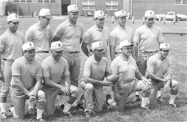 University of Kentucky; Coaches; Photograph of eleven coaches