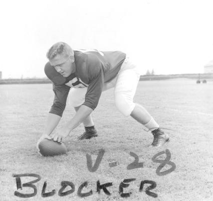 University of Kentucky; Football; Individual Players; Dick Blocker, #51