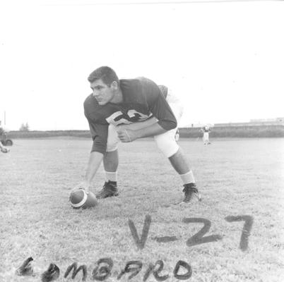 University of Kentucky; Football; Individual Players; Dick Lombard