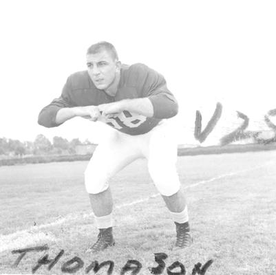 University of Kentucky; Football; Individual Players; Charles Thomason