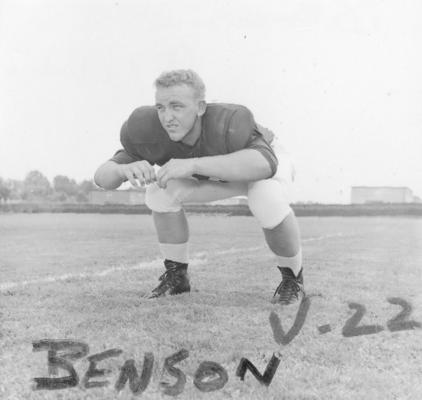University of Kentucky; Football; Individual Players; Pascal Benson