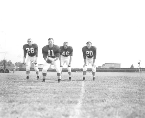 University of Kentucky; Football; Individual Players; Cravens, Robertson, Tribble, Shaw