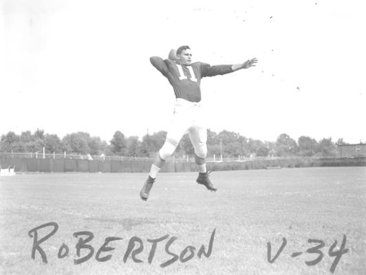 University of Kentucky; Football; Individual Players; Kenny Robertson, co-captain