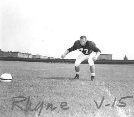 University of Kentucky; Football; Individual Players; Dan Rhyne