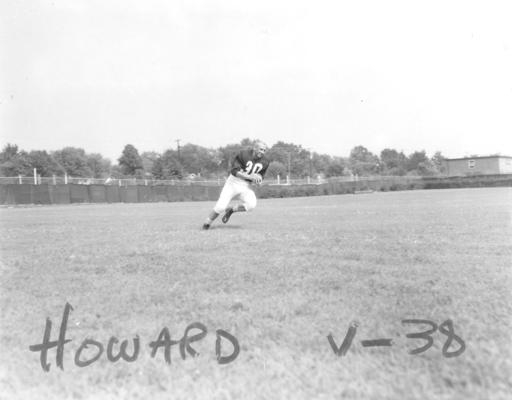 University of Kentucky; Football; Individual Players; Ledger Howard