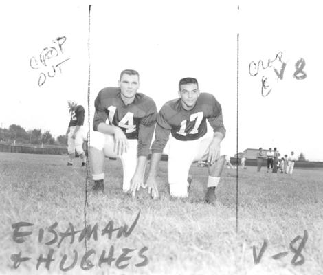 University of Kentucky; Football; Individual Players; Jerry Eisaman and Lowell Hughes