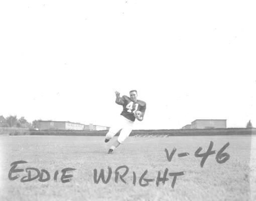 University of Kentucky; Football; Individual Players; Eddie Wright