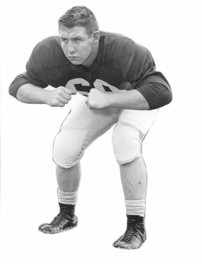 University of Kentucky; Football; Individual Players; Cullen Wilson, #58 (cut out)