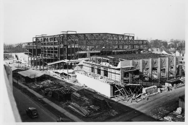 University of Kentucky; Memorial Coliseum; Construction; Memorial Coliseum construction